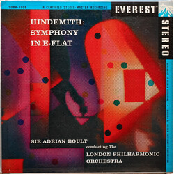 Paul Hindemith / Sir Adrian Boult / The London Philharmonic Orchestra Symphony In E-Flat
