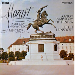 Wolfgang Amadeus Mozart / Boston Symphony Orchestra / Erich Leinsdorf Symphony No. 36 In C, "Linz" / Symphony No. 39 In E Flat