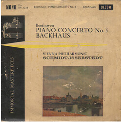 Ludwig van Beethoven / Wilhelm Backhaus / Wiener Philharmoniker / Hans Schmidt-Isserstedt Piano Concerto No. 3