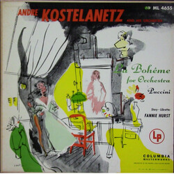 André Kostelanetz And His Orchestra La Bohême For Orchestra