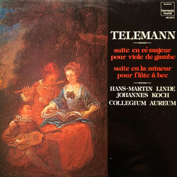 Hans-Martin Linde / Johannes Koch / Collegium Aureum / Georg Philipp Telemann Telemann: Suite En Ré Majeur Pour Viole de Gambe - Suite En la Mineur Po