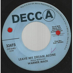 Warner Mack Leave My Dream Alone