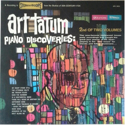 Art Tatum The Art Tatum Piano Discoveries : 2nd Of Two Volumes