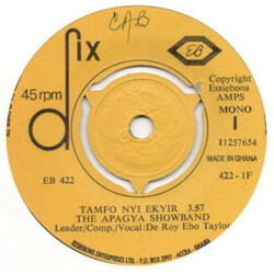 Apagya Showband Tamfo Nyi Ekyir / Mumude 7"