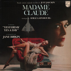 Serge Gainsbourg Madame Claude (Bande Originale Du Film) Vinyl LP