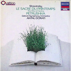 Igor Stravinsky / Detroit Symphony Orchestra / Antal Dorati Le Sacre Du Printemps / Petrushka