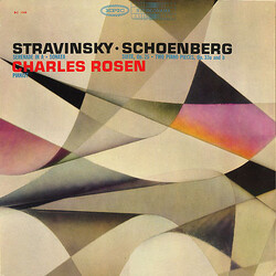 Charles Rosen / Igor Stravinsky / Arnold Schoenberg Serenade In A ・ Sonata / Suite, Op. 25 ・ Two Piano Pieces, Op. 33a And b