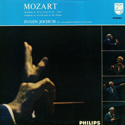 Wolfgang Amadeus Mozart / Eugen Jochum / Concertgebouworkest Symphonies No. 36 in C, K. 425 "Linz" & No. 38 In D, K. 504 "Prague"