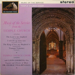 The Choir Of The Temple Church / Leon Goossens / George Thalben-Ball Music Of The Service From The Temple Church