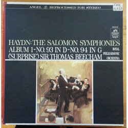 Joseph Haydn / Sir Thomas Beecham / The Royal Philharmonic Orchestra The Salomon Symphonies, Album 1, No. 93 In D Major; No. 94 In G Major ("Surprise"