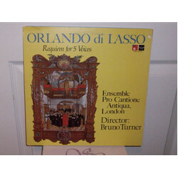 Roland de Lassus / Pro Cantione Antiqua / Bruno Turner Requiem For 5 Voices