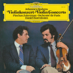 Johannes Brahms / Pinchas Zukerman / Orchestre De Paris / Daniel Barenboim Violinkonzert · Violin Concerto