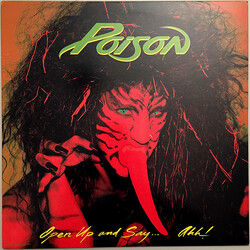 Poison Open Up & Say Ahh 180gm ltd Vinyl LP +g/f