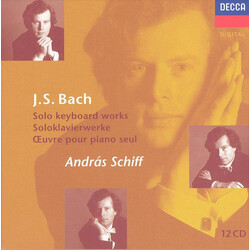 Johann Sebastian Bach / András Schiff Solo Keyboard Works = Soloklavierwerke = Œuvre Pour Piano Seul