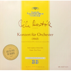 Béla Bartók / Ferenc Fricsay Konzert Für Orchester (1943)