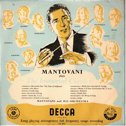 Mantovani And His Orchestra Plays The Immortal Classics