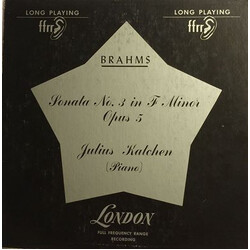 Julius Katchen Brahms Sonata No.3 in F Minor Opus 5