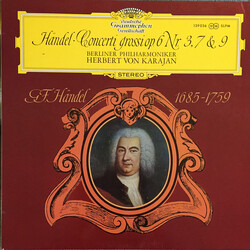 Herbert von Karajan / Georg Friedrich Händel / Berliner Philharmoniker Concerti Grossi Op.6 Nr. 3,7 & 9