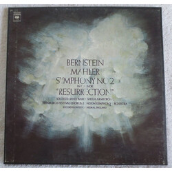 Leonard Bernstein / Gustav Mahler / Edinburgh Festival Chorus / The London Symphony Orchestra Symphony No. 2 In C Minor "Resurrection" Recorded In Ely