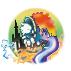 Guerilla Toss Eraser Stargazer Vinyl LP