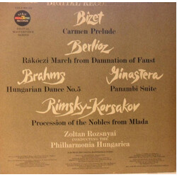 Georges Bizet / Hector Berlioz / Johannes Brahms / Alberto Ginastera / Nikolai Rimsky-Korsakov / Zoltan Rozsnyai / Philharmonia Hungarica Carmen Prelu