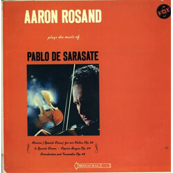 Aaron Rosand / Pablo de Sarasate Navarra For Two Violins, Op. 33 / 8 Spanish Dances / Caprice Basque, Op. 24 / Introduction And Tarantella, Op. 43