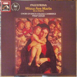 Giovanni Pierluigi da Palestrina / The King's College Choir Of Cambridge / Philip Ledger Missa Ave Maria   In 6 Parts