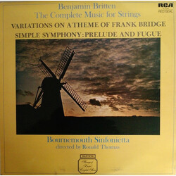 Bournemouth Sinfonietta Benjamin Britten The Complete Music For Strings