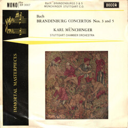 Johann Sebastian Bach / Karl Münchinger / Stuttgarter Kammerorchester Brandenburg Concertos Nos. 3 And 5