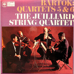 Béla Bartók / Juilliard String Quartet Quartets 5 & 6 - The Juilliard String Quartet