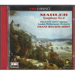 Gustav Mahler / The London Philharmonic Orchestra / Felicity Lott / Franz Welser-Möst Symphony No.4