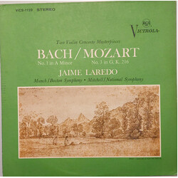 Jaime Laredo / Boston Symphony Orchestra / National Symphony Orchestra / Howard Mitchell / Charles Munch / Johann Sebastian Bach / Wolfgang Amadeus Mo