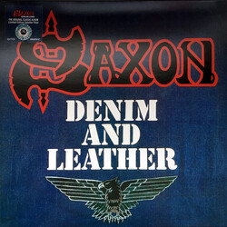 Saxon Denim And Leather Vinyl LP