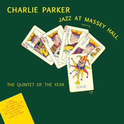 Charlie Parker Jazz At Massey Hall yellow vinyl LP