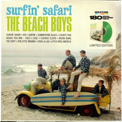 Beach Boys Surfin Safari vinyl LP GREEN