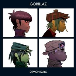Gorillaz Demon Days vinyl 2 LP