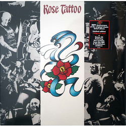 Rose Tattoo Rose Tattoo 40th anny 180gm RED vinyl LP +CD gatefold