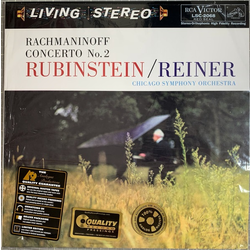 Rubinstein Rachmaninoff Concerto No. 2 Analogue Productions 200gm vinyl LP