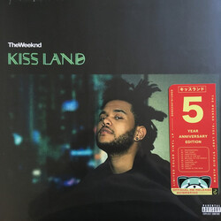 TheWeeknd Kiss Land limited Seaglass vinyl 2 LP