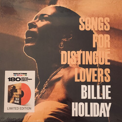 Billie Holiday Songs For Distingue Lovers Waxtime 180gm RED vinyl LP