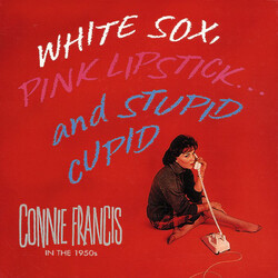 Connie Francis White Sox, Pink Lipstick...And Stupid Cupid Vinyl LP