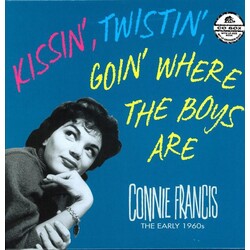 Connie Francis Kissin', Twistin', Goin' Where The Boys Are Vinyl LP