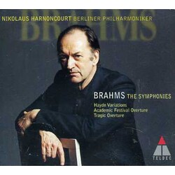 Johannes Brahms / Nikolaus Harnoncourt / Berliner Philharmoniker The Symphonies / Haydn Variations / Academic Festival Overture / Tragic Overture Viny