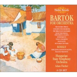 Bartok Fischer Hungarian State So Works For Orchestra CD
