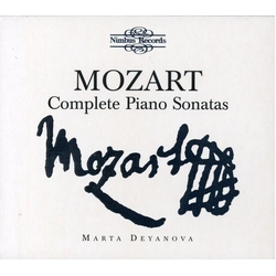 Marta Deyanova Mozart Complete Piano Sonatas Vinyl LP