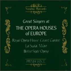 V/A Great Singers At The Europe Op 3 CD