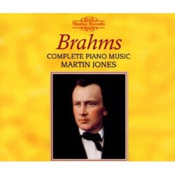 Martin Jones (3) / Johannes Brahms Complete Piano Music Vinyl LP