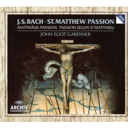 Johann Sebastian Bach / John Eliot Gardiner St. Matthew Passion • Matthäus-Passion • Passion Selon St Matthieu Vinyl LP