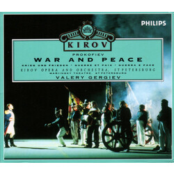 Sergei Prokofiev / Kirov Orchestra / Soloists Of The Mariinsky Theatre / Valery Gergiev War And Peace Vinyl LP