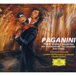 Niccolò Paganini / Salvatore Accardo / The London Philharmonic Orchestra / Charles Dutoit The 6 Violin Concertos = -Die Violinkonzerte Vinyl LP